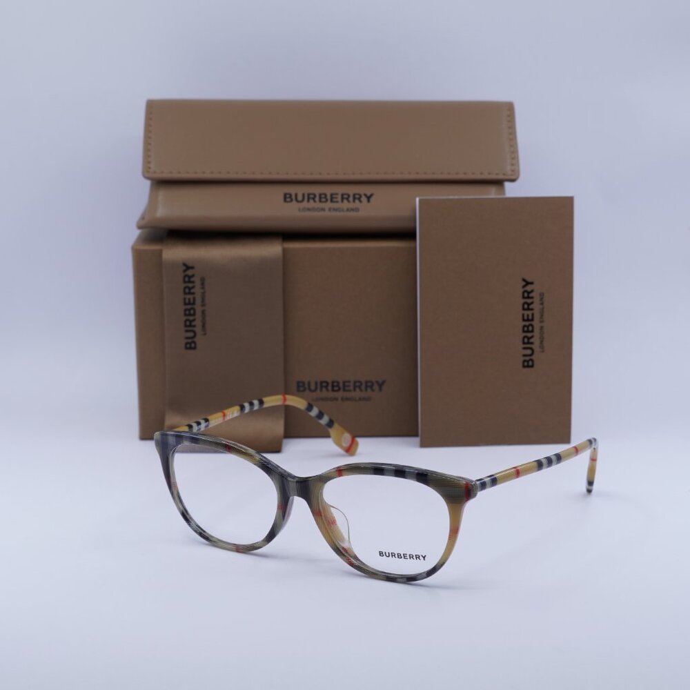 Final Price! Burberry BE2389F 4087 Vintage Check Eyeglasses 52mm - Picture 4 of 11